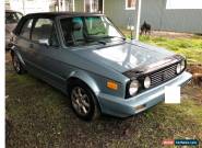 1988 Volkswagen Cabrio for Sale