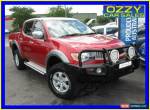 2008 Mitsubishi Triton ML MY08 VR (4x4) Maroon Manual 5sp M Double Cab Utility for Sale