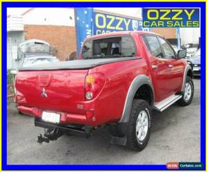 Classic 2008 Mitsubishi Triton ML MY08 VR (4x4) Maroon Manual 5sp M Double Cab Utility for Sale