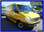 2012 Mercedes-Benz Sprinter 906 MY11 313 CDI MWB Yellow Manual 6sp M Van for Sale