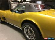 1972 Chevrolet Corvette CONVERTIBLE for Sale