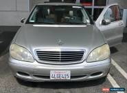 2001 Mercedes-Benz S-Class for Sale