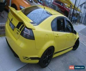 Classic 2011 Holden Commodore VE II SV6 Yellow Manual 6sp M Sedan for Sale