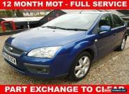 Ford Focus 1.6 Sport-100BHP-BLUE-PETROL for Sale