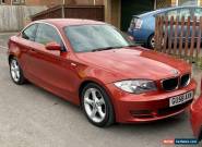 BMW 120 D SE Coupe Diesel Red Great MPG Low Tax  for Sale