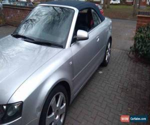 Classic 2003 AUDI A4 SPORT CABRIOLET AUTO SILVER  10 MONTH MOT for Sale