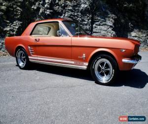 Classic 1966 Ford Mustang EmberGlo Coupe AC for Sale