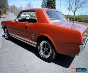 Classic 1966 Ford Mustang EmberGlo Coupe AC for Sale