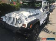 2001 Jeep Wrangler Sahara for Sale