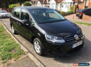 2012 VOLKSWAGEN SHARAN 2.0 TD BLUEMOTION TECH S DSG 5dr BLACK for Sale