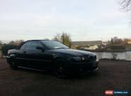 2006 BMW 330cd Convertible E46 Manual M Sport 330d Black for Sale