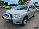 2009 Toyota Kluger GSU40R KX-R (FWD) 7 Seat Silver Automatic 5sp A Wagon for Sale