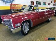 1968 Cadillac DeVille Convertible for Sale