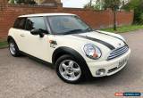 Classic 2009 59 MINI Hatch 1.4 One 3dr White 66,150 miles only for Sale