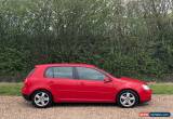 Classic 2007 07 VOLKSWAGEN GOLF 2.0 TDI SPORT DSG 5DR RED  for Sale