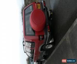 Classic 1994 VAUXHALL MONTEREY RS 3.1 TD RED for Sale