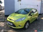 Ford Fiesta 1.25  2009MY Zetec Squeeze green Stunning 1 Owner  for Sale