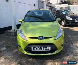 Classic Ford Fiesta 1.25  2009MY Zetec Squeeze green Stunning 1 Owner  for Sale