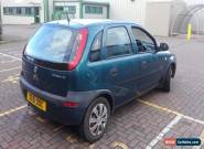 ** 2001 VAUXHALL CORSA COMFORT 16V BLUE * 1.2LT * MOT JULY 2016 ** for Sale