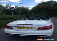 Mercedes E class convertible  for Sale