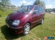 2004 NISSAN ALMERA TINO 1.8 MPV RED MANUAL MOT NOVEMBER 2019 138K WITH HISTORY  for Sale