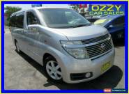 2002 Nissan Elgrand E51 Silver Automatic 5sp A Wagon for Sale