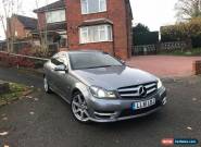 (61 Plate) MERCEDES C220 CDI AMG SPORT COUPE AUTOMATIC LOW MILEAGE for Sale