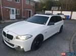 2014 BMW 520D M SPORT TOURING WHITE IMMACULATE TOP SPEC M PERFORMANCE *LOOK* for Sale