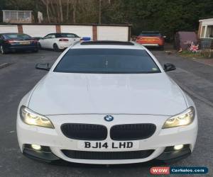 Classic 2014 BMW 520D M SPORT TOURING WHITE IMMACULATE TOP SPEC M PERFORMANCE *LOOK* for Sale
