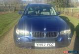 Classic BMW X3  2.0  diesel new disc and break pad and belt changed and fully serviced  for Sale