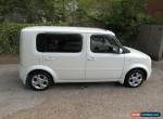 NISSAN CUBE, 1.4 AUTO, 7 SEAT, WHITE. for Sale
