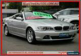 Classic 2003 BMW E46 E46 M Sport Silver Automatic 5sp A Convertible for Sale