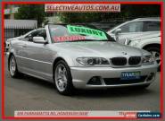 2003 BMW E46 E46 M Sport Silver Automatic 5sp A Convertible for Sale