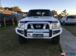 2012 Nissan Patrol Y61  GU 8 ST White Manual M Wagon for Sale