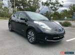 2013 Nissan Leaf AZEO G Electric Green Car Black Automatic 1sp A Hatchback for Sale