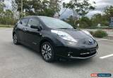 Classic 2013 Nissan Leaf AZEO G Electric Green Car Black Automatic 1sp A Hatchback for Sale