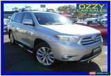 Classic 2013 Toyota Kluger GSU50R Grande (4x2) Silver Automatic 6sp A Wagon for Sale