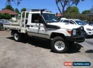 2012 Toyota Landcruiser VDJ79R MY12 Update GX (4x4) White Manual 5sp M for Sale