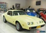 1979 Pontiac Firebird Esprit Yellow Automatic A Coupe for Sale