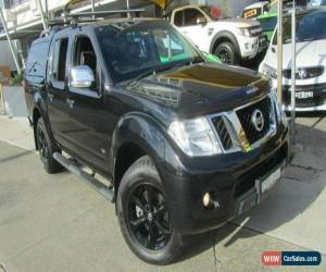 Classic 2012 Nissan Navara D40 MY12 ST-X 550 (4x4) Black Automatic 7sp A for Sale