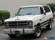 1986 Dodge Ramcharger for Sale