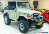Classic 1978 Toyota Landcruiser SWB (4x4) Beige Manual 4sp M Softtop for Sale