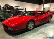 1990 Ferrari Testarossa for Sale