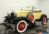 Classic 1931 FORD MODEL A DELUXE ROADSTER .... RESTORED for Sale