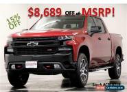 2019 Chevrolet Silverado 1500 MSRP$58270 4X4 Trail Boss Z71 Sunroof Red Crew 4WD for Sale