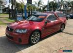 2010 Holden Ute VE II SS V Red Automatic A Utility for Sale