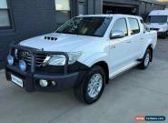 2012 Toyota Hilux KUN26R MY12 SR5 (4x4) White Automatic 4sp A Dual Cab Pick-up for Sale