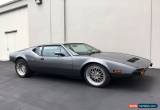 Classic 1972 De Tomaso Other for Sale