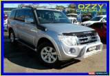 Classic 2012 Mitsubishi Pajero NW MY12 Platinum Edition Silver Automatic 5sp A Wagon for Sale