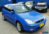 Classic Ford Focus Zetec (2002) 3D Hatchback Manual (2L - Multi Point F/INJ) 5 Seats for Sale